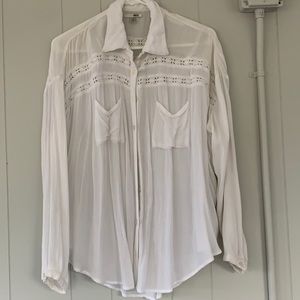 Amuse Society white button down.